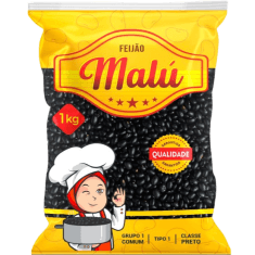 Feijão Preto Malú 1Kg