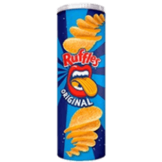 Batata Ruflles Tubo Sabores 100g