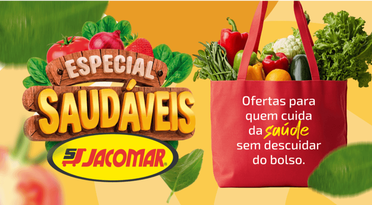 Confira as melhores ofertas do <strong>Especial Saudáveis</strong>
