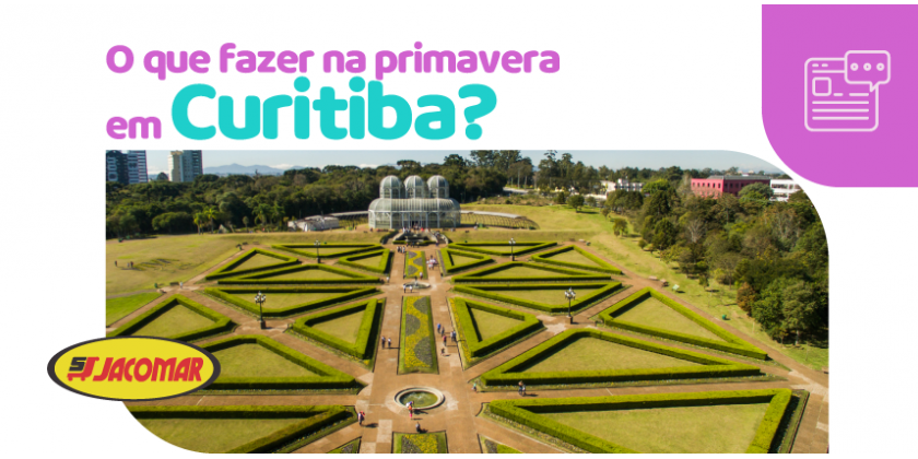 O que fazer na primavera em Curitiba? 