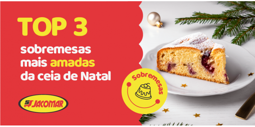 TOP 3 receitas mais amadas da ceia de Natal : versão sobremesa! 